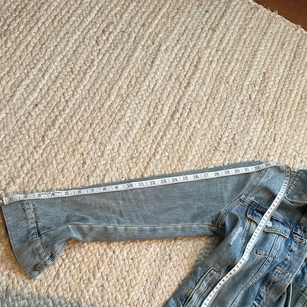 Distressed Denim Jacket - Picture 8 of 10